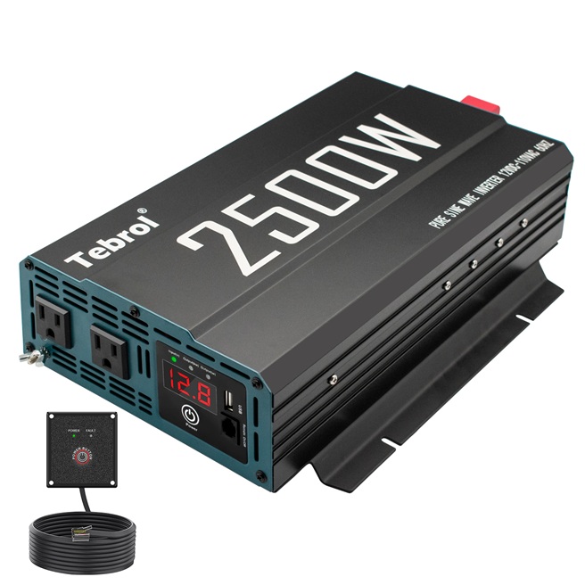 2500W Pure Sine Wave Inverter USA